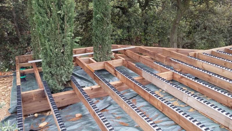 Extension terrasse en bois par Ambiance Terrasse Bouches du Rhône et Vaucluse