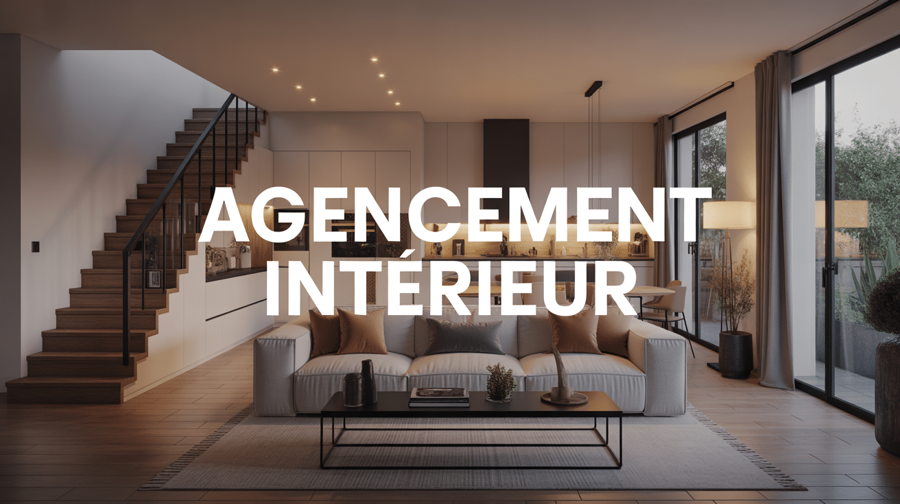 salon moderne agencement interieur maison langel