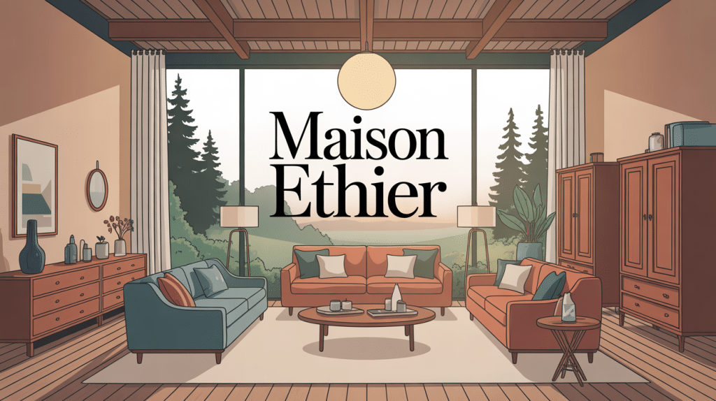 showroom maison ethier meubles quebec moderne chaleureux