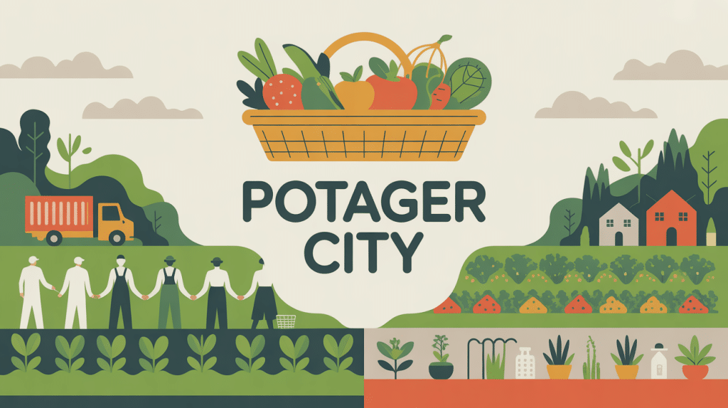 panier osier potager city fruits legumes