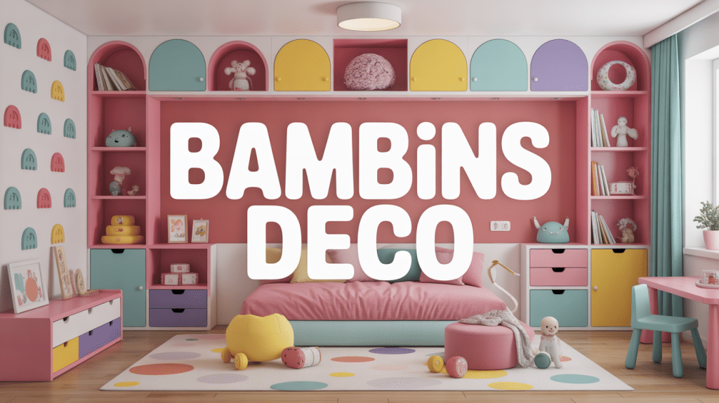 Chambre enfant moderne bambins deco mobilier évolutif
