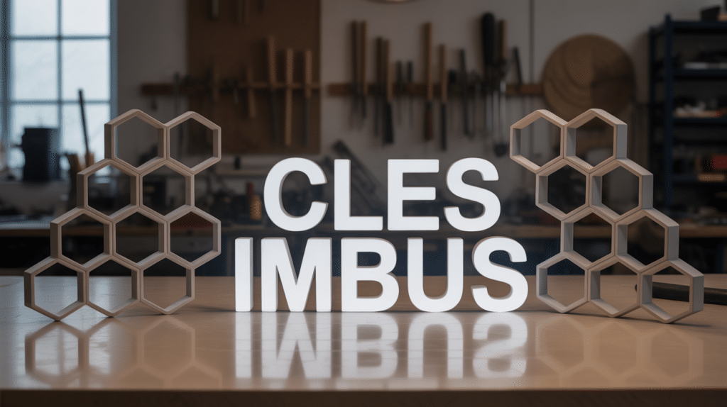 Clés imbus en éventail