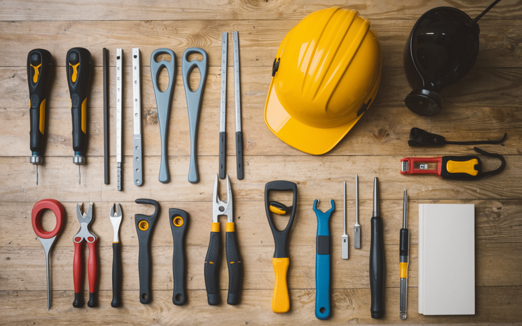 Outils et matériaux pour fabriquer un broyeur de végétaux avec une tondeuse