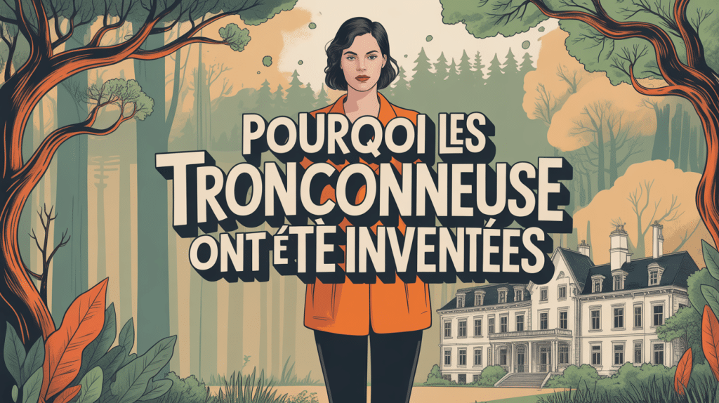 Tronçonneuse moderne et hôpital vintage 18ème siècle illustration