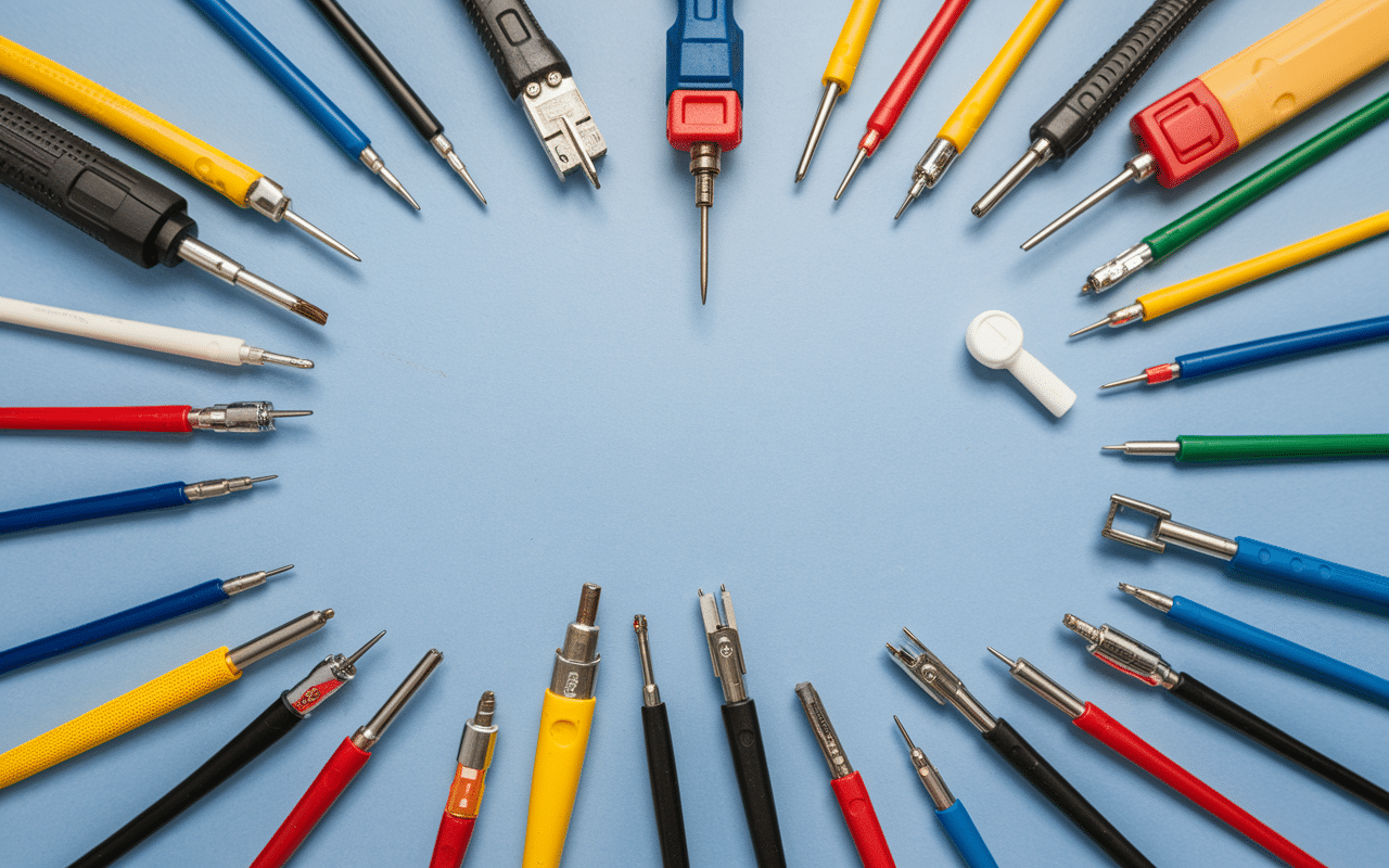 Table outils pour branchement détecteur
