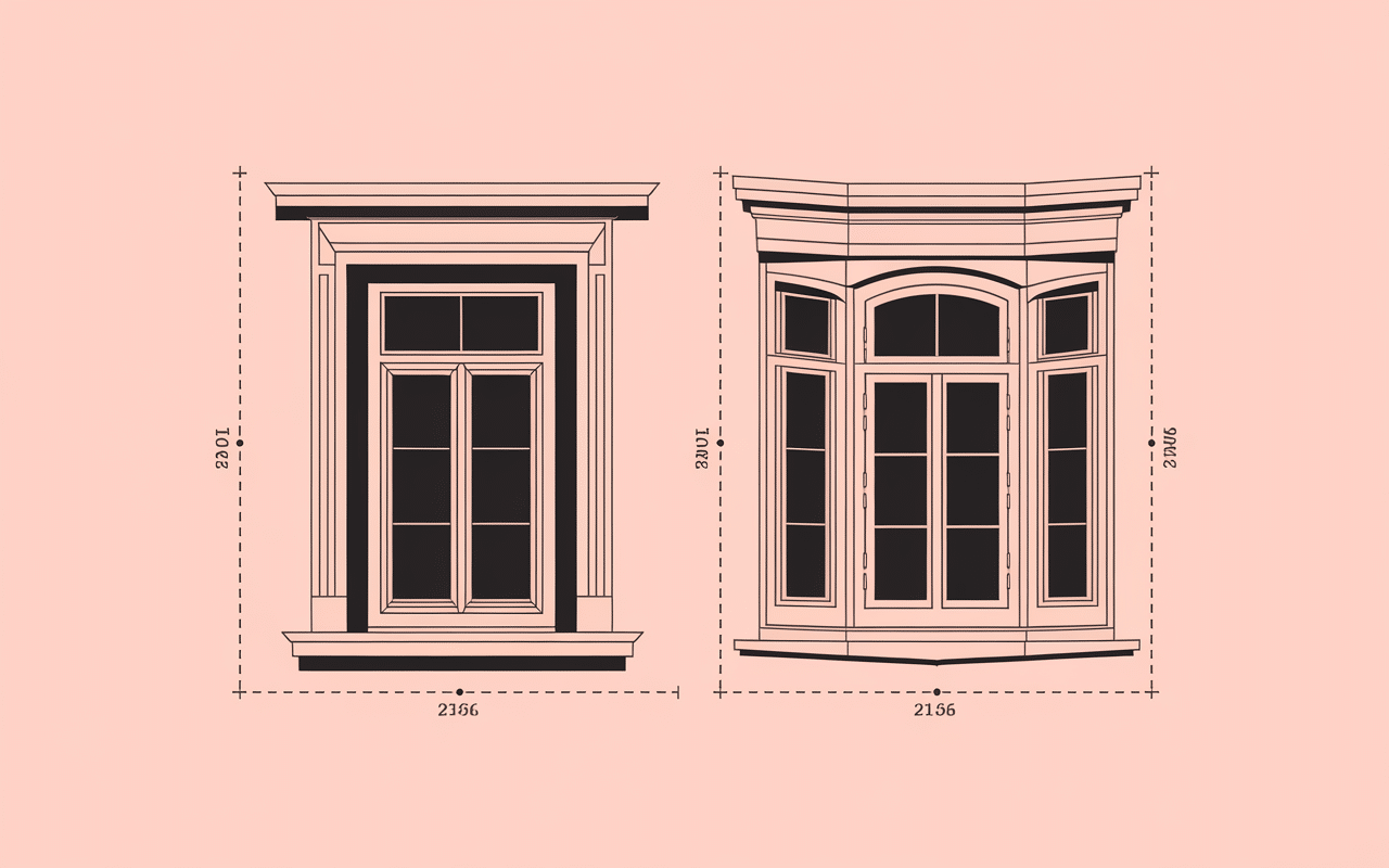 Schema technique bow windows