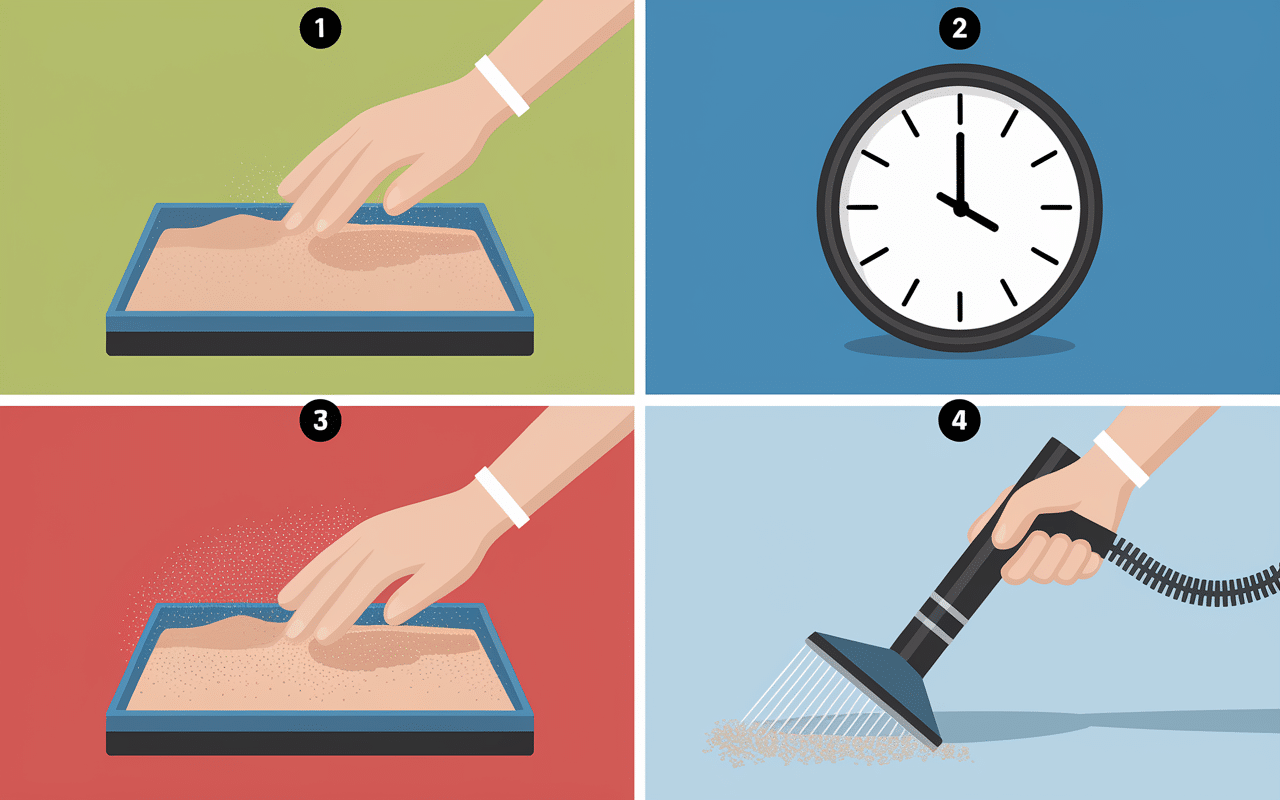 étapes application terre de sommières canapé