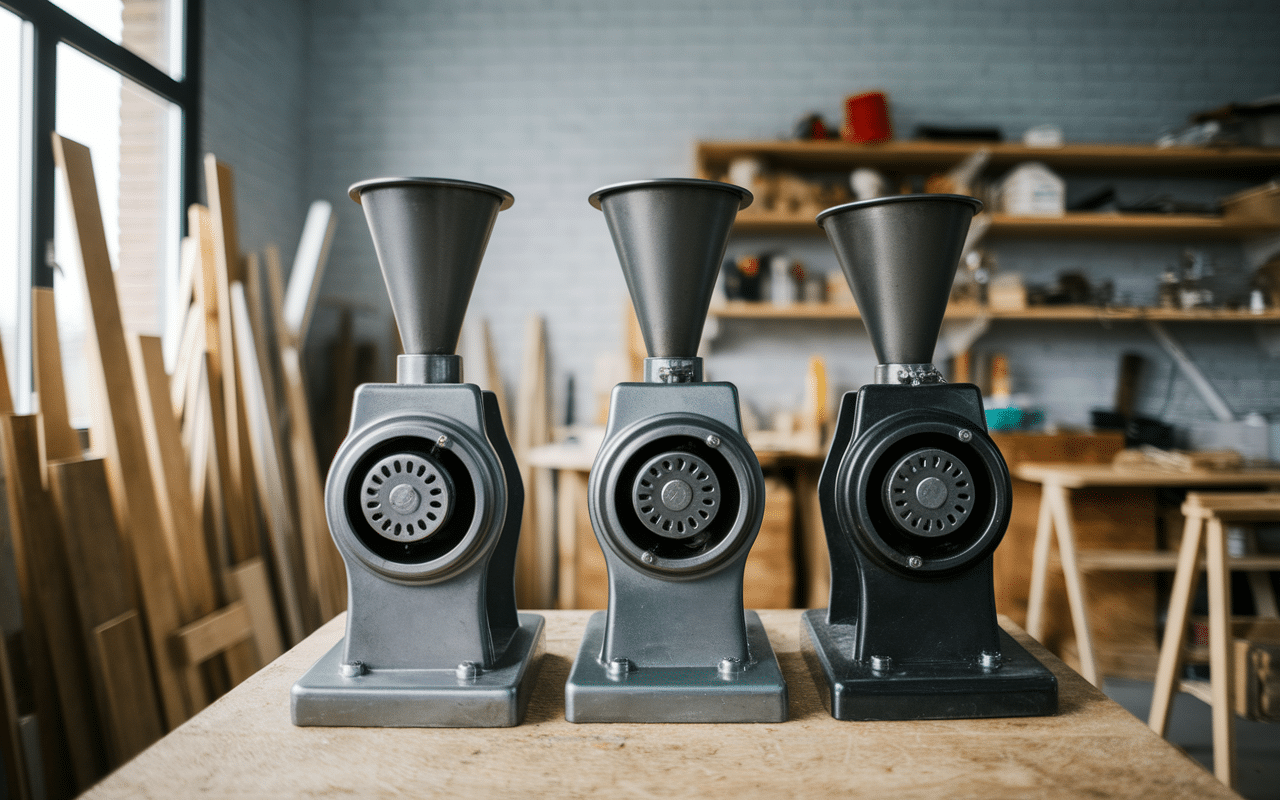 trois types de broyeurs végétaux