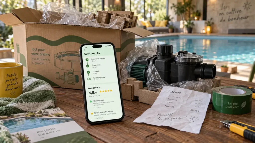 EasyPiscine : livraison rapide, mais que valent le SAV et les avis clients ?